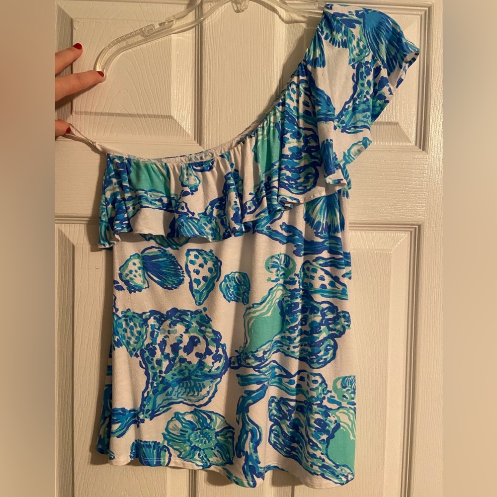 Lilly one shoulder top